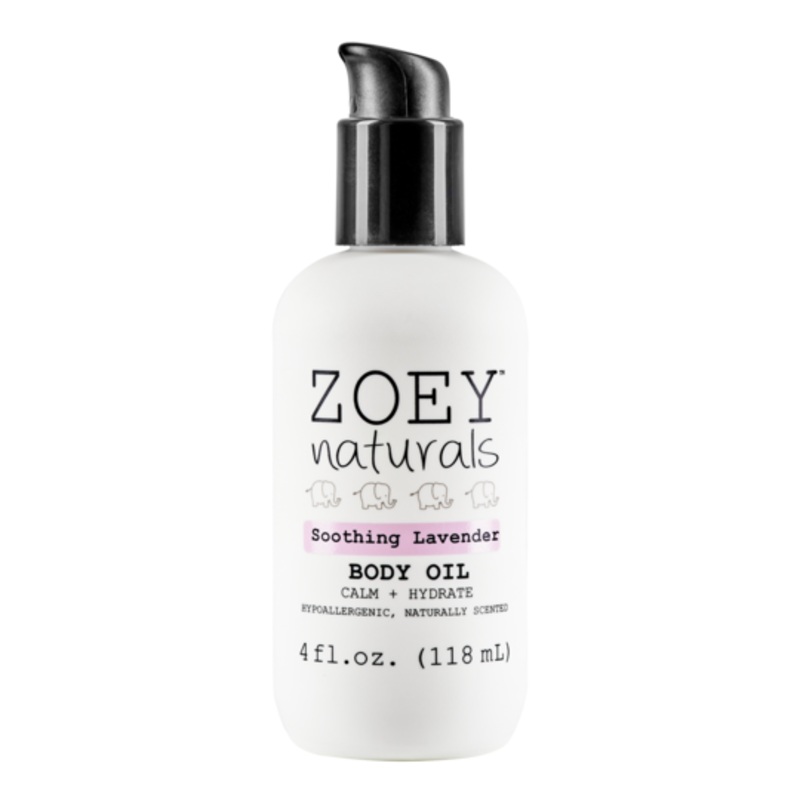 Zoey Naturals - Soothing Lavender Body Oil, 4oz