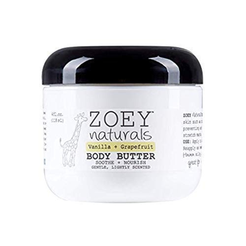 Zoey Naturals - Vanilla Grapefruit Body Butter, 4oz