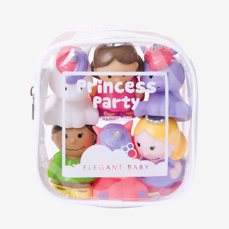 ELEGANT BABY PRINCESS PARTY SQUIRTIE BABY BATH TOYS