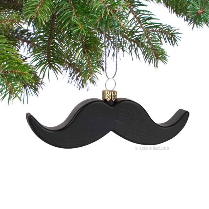 Archie McPhee Mustache Ornament