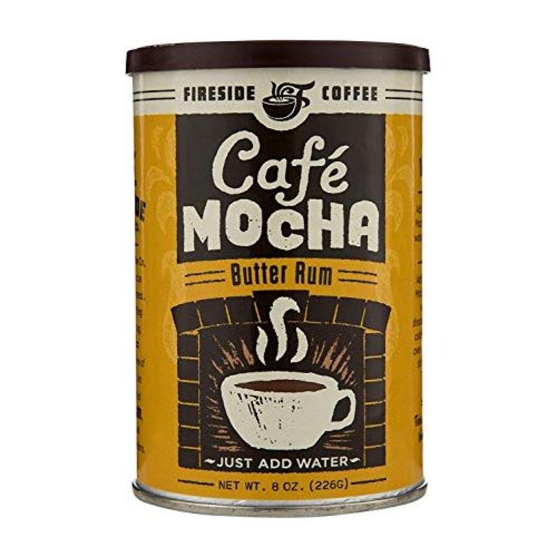 Fireside Coffee 8oz Can Cafe Mocha - Butter Rum