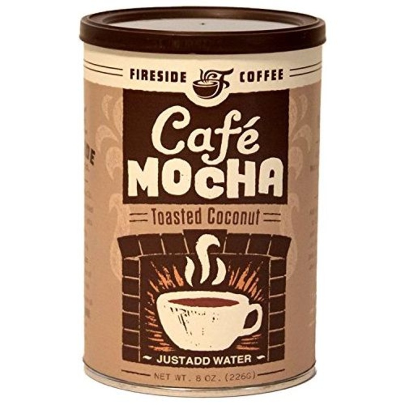 Fireside Coffee 8oz Can Cafe Mocha - Toasted Coconut