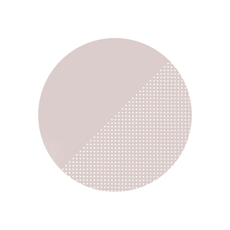 Toddle Kind High Chair Splat Mat, Spotted Clay