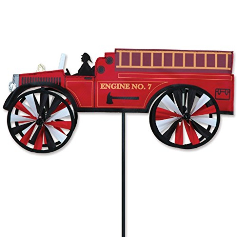 Premier Kites 21 in. Fire Truck Spinner