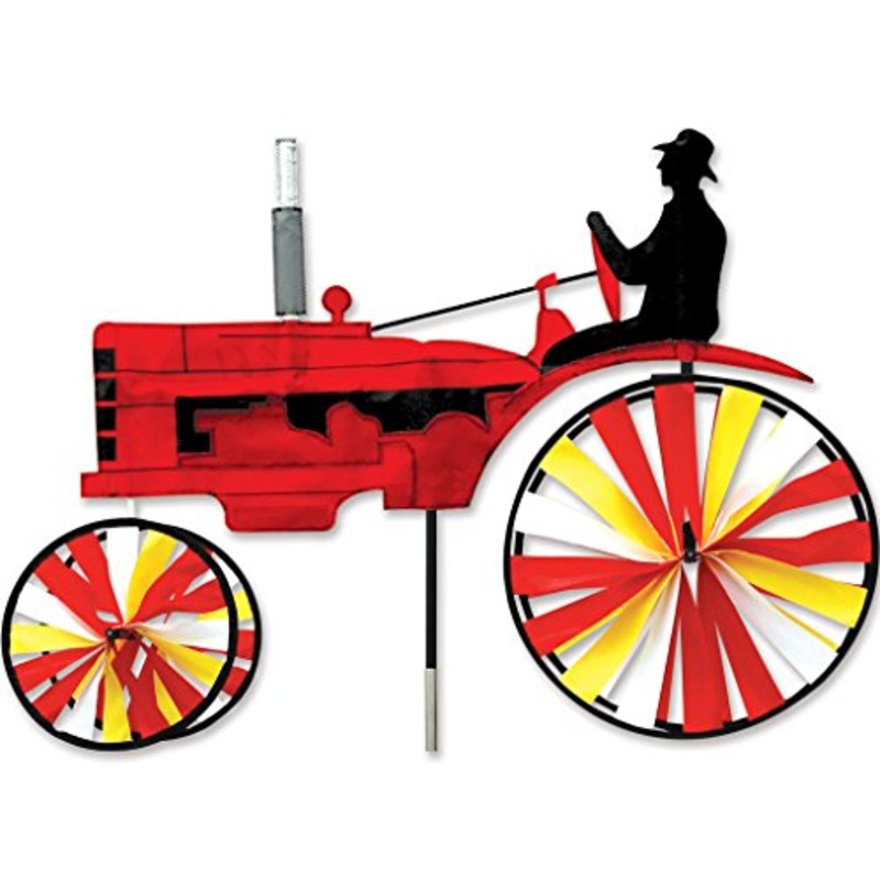 Premier Kites 29 in. Old Tractor Red Spinner