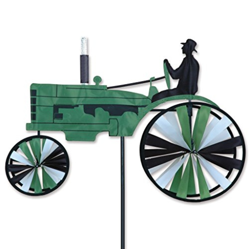 Premier Kites Green 23 in. Old Tractor Spinner