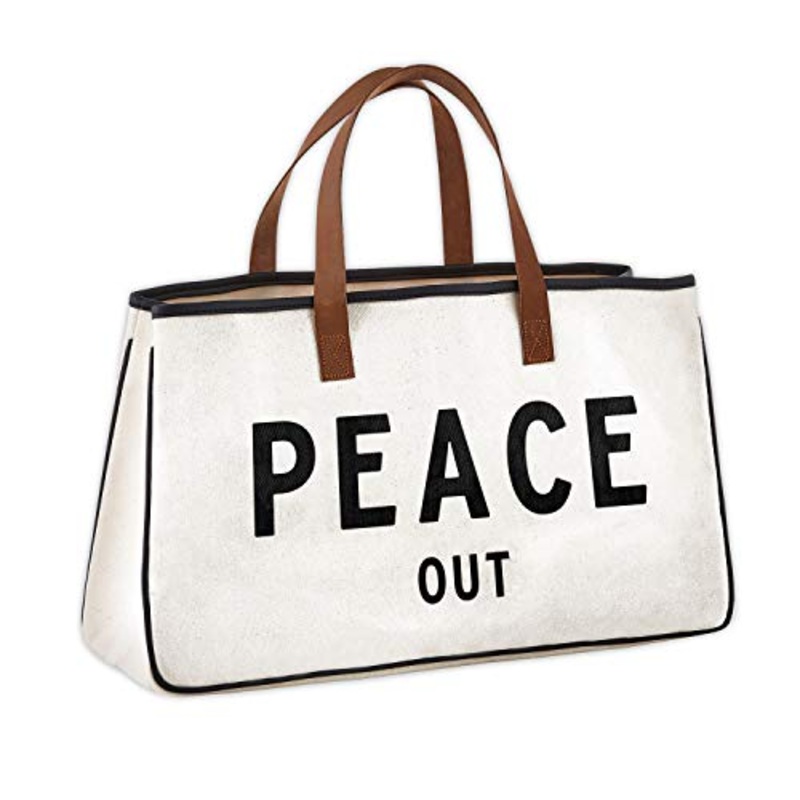Santa Barbara Design Studio - Canvas Tote - Peace Out