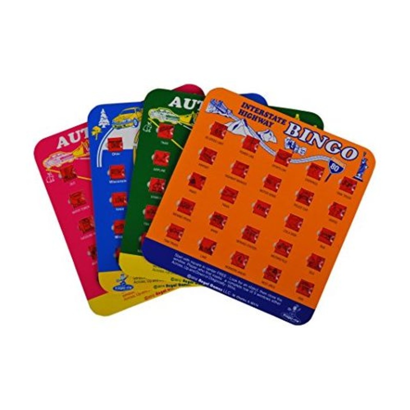 The Original Toy Company Regal Games Original Travel Bingo 4 Packs