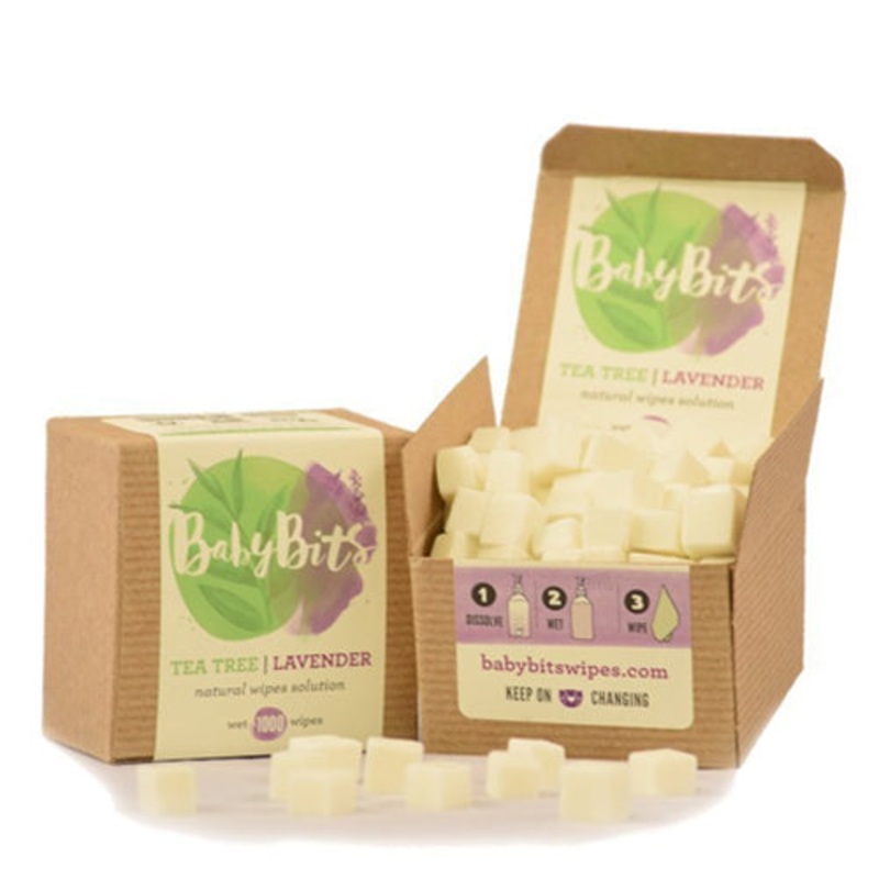 Baby Bits Wipes Solution Natural Wipes