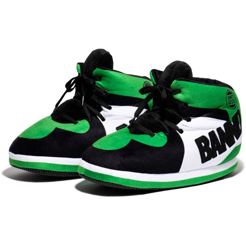 Banned Goods OG Green Sneaker Slippers
