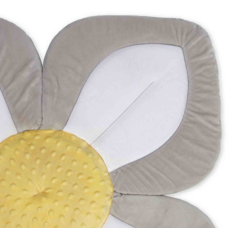 Blooming Baby Bath Lotus NEW DESIGN GRAY/WHITE/YELLOW