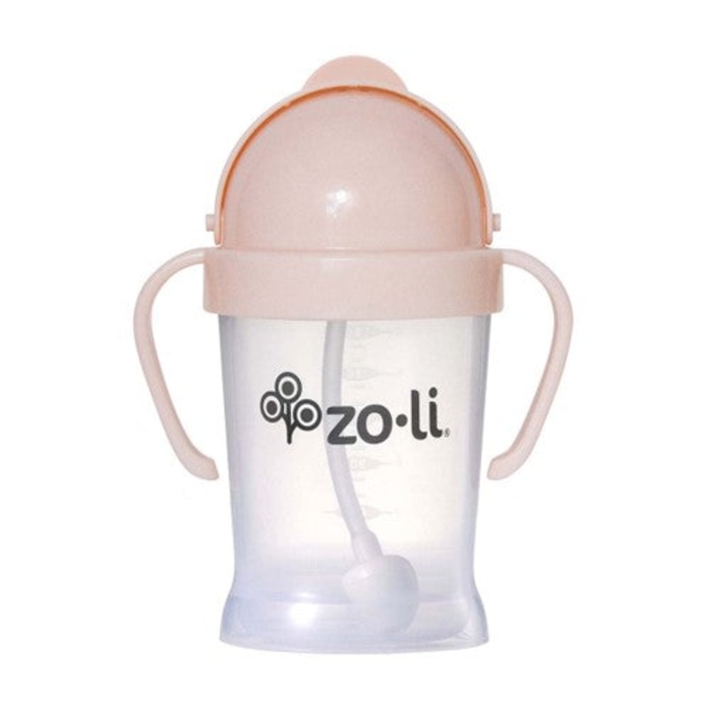 ZoLi BOT Blush Straw Sippy Cup