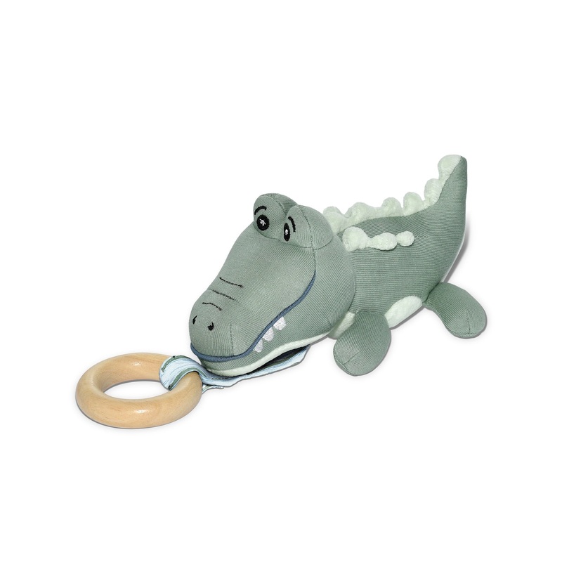 Apple Park Alligator Stroller Toy