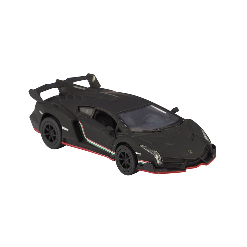 Schylling Matte Lamborghini Pull Back Die Cast Metal Car