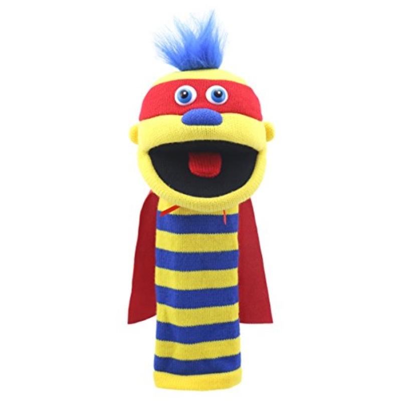 The Puppet Company Sockette Knitted Puppet, ZAP