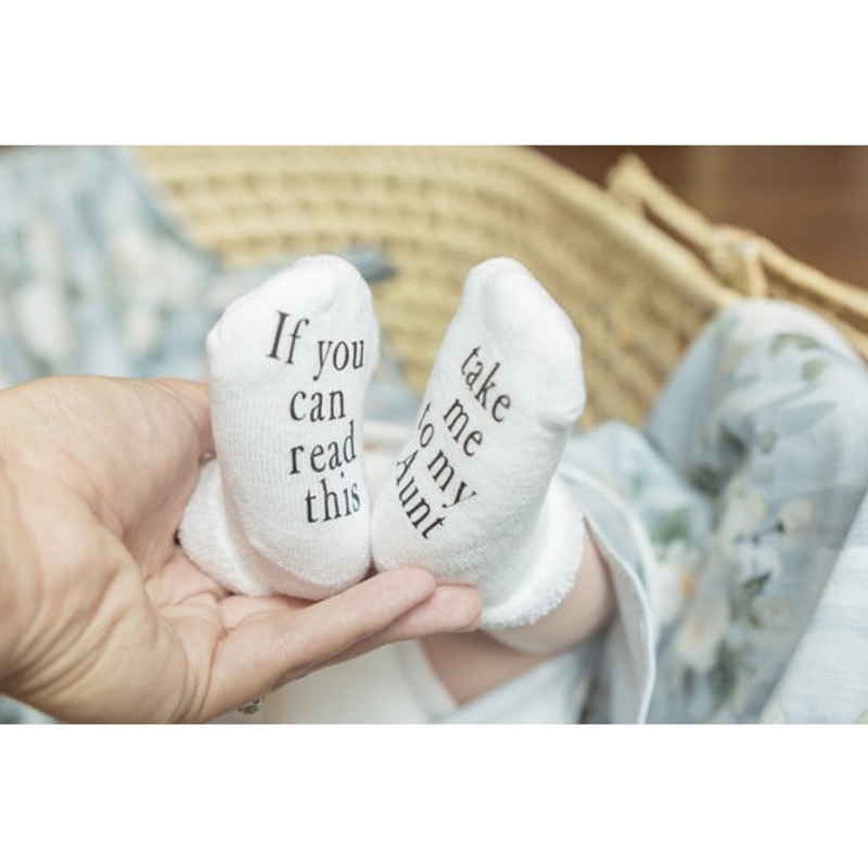 Dorothy's Reason Take Me to Nana and Papa's Baby Socks, 0-6M