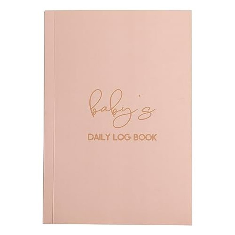 Pearhead Baby Daily Log Book, Fill in Pages, Track Your Newborn Babys Schedule, Daily Tracker for New Parents, Keepsakes for New Moms
