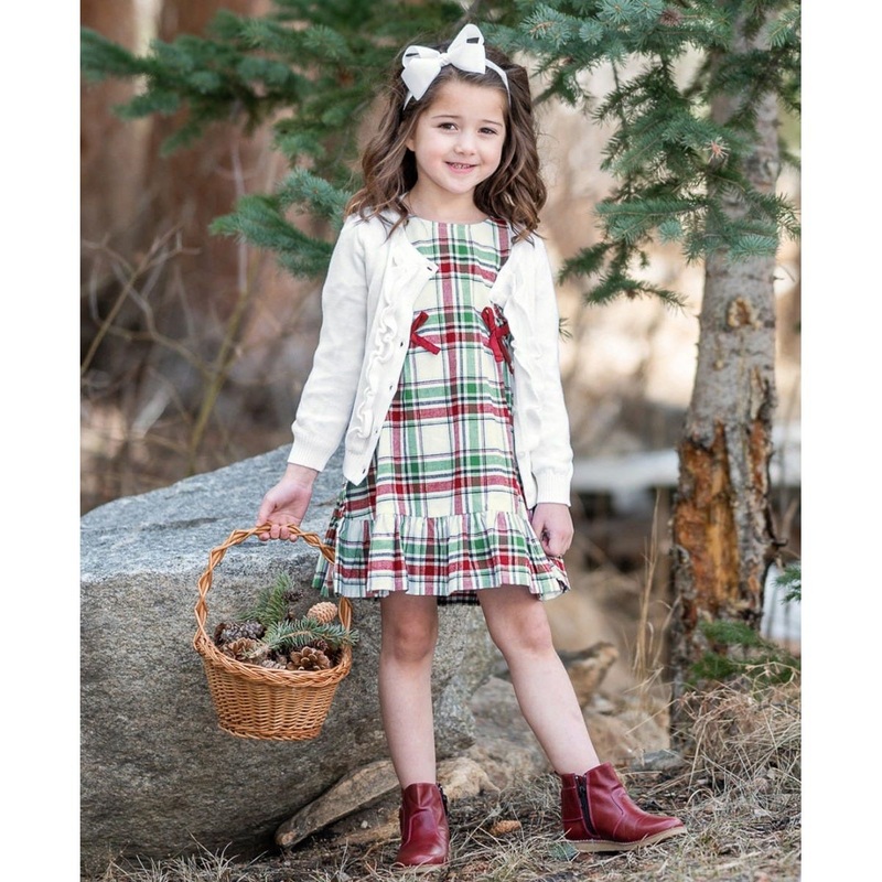 Ruffle Butts Ruffle Bow Dress 3-6M