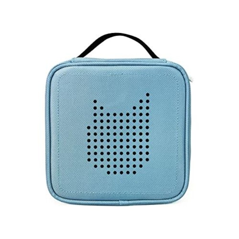 Tonies Carrying Case - Secure Protection for up to 10 Tonies - Light Blue