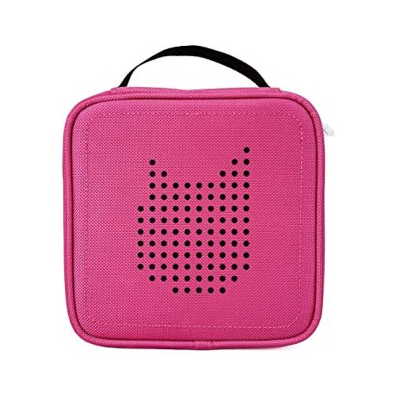 Tonies Carrying Case - Secure Protection for up to 10 Tonies - Pink