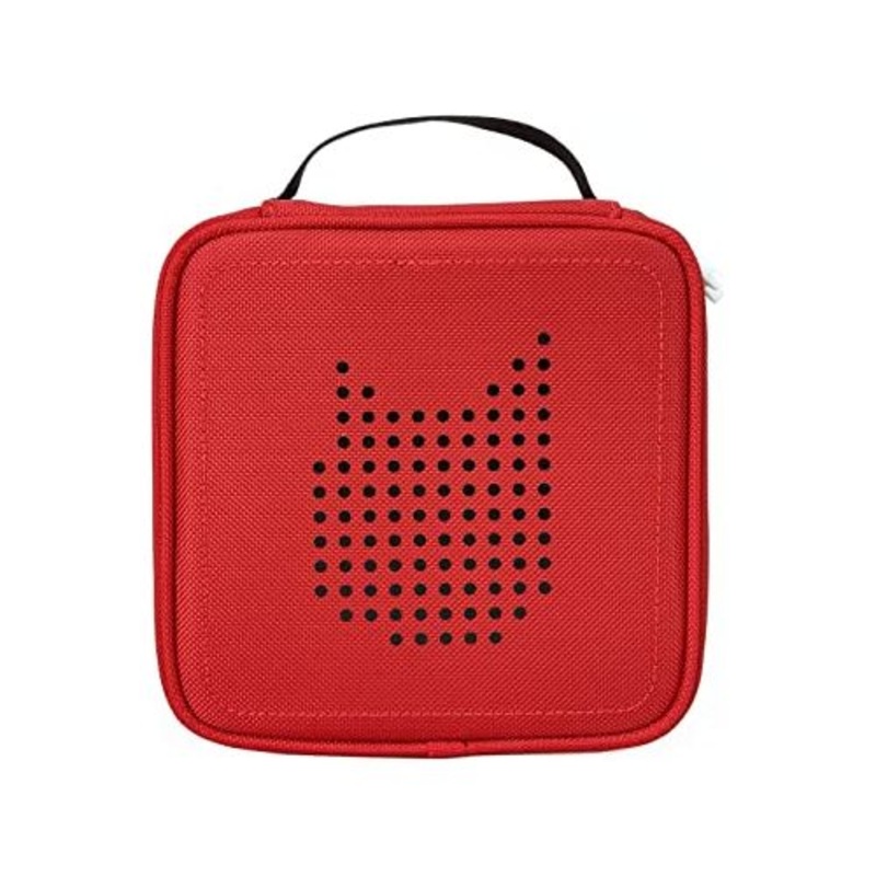 Tonies Carrying Case - Secure Protection for up to 10 Tonies - Red