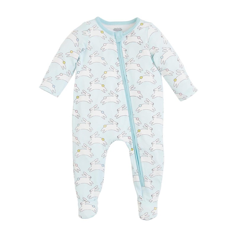 Mud Pie Blue Bunny Sleeper 0-3M