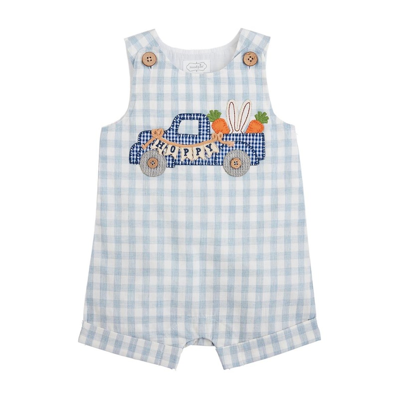 Mud Pie Easter Truck Jon Jon 3-6M