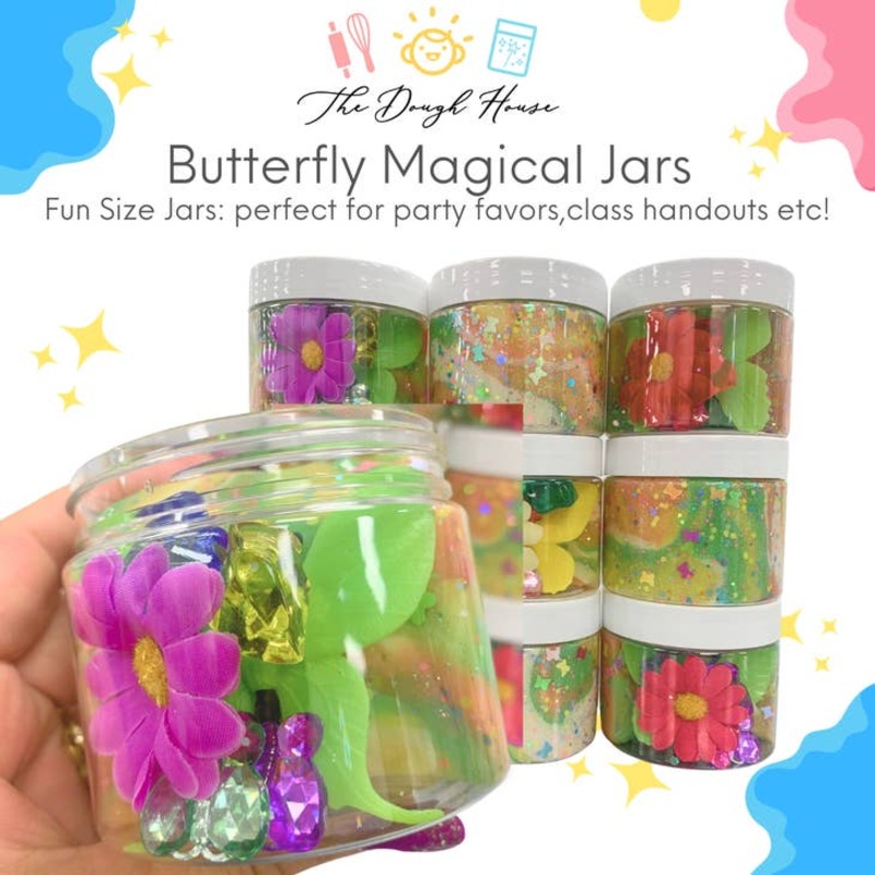 The Dough House Fun Size Magical Jars, Butterfly