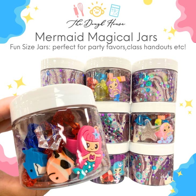 The Dough House Fun Size Magical Jars, Mermaid