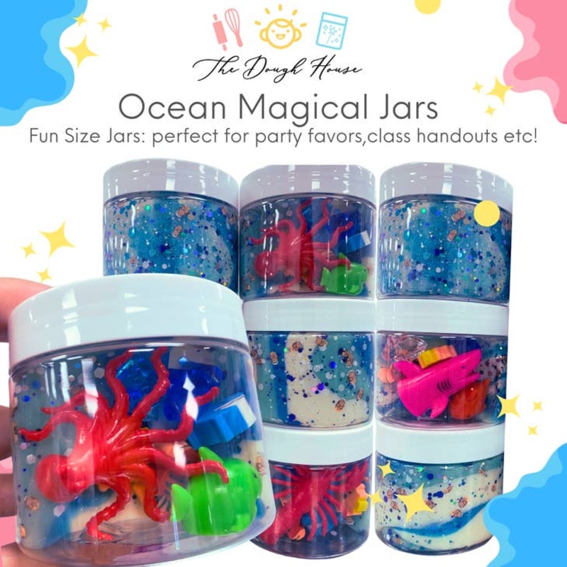 The Dough House Fun Size Magical Jars, Ocean