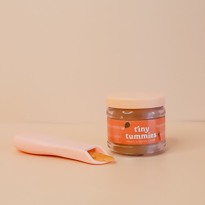 Tiny Harlow Tiny Tummies Roast Chicken Dinner Jar And Spoon