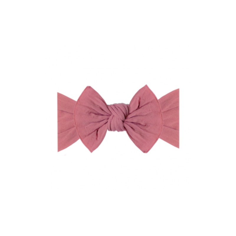 Baby Bling Bows Classic Knot Headband, Mauve