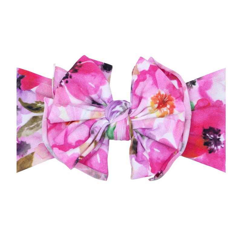 Baby Bling Bows Printed Fab, Delilah