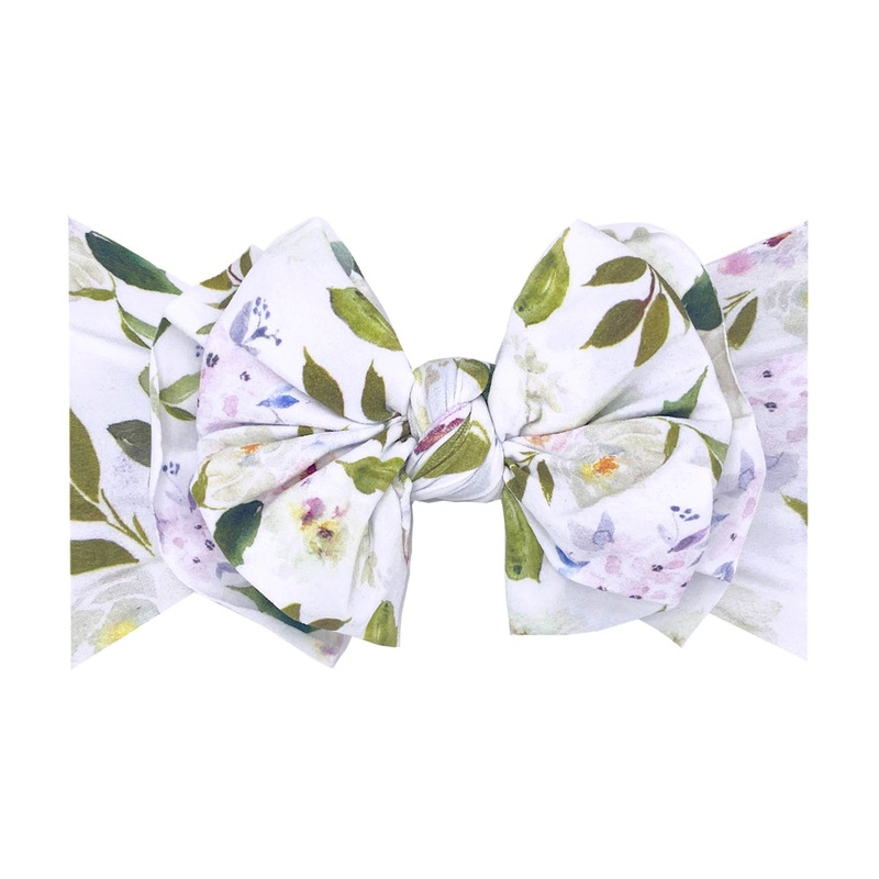 Baby Bling Bows Printed Fab, Paperwhites