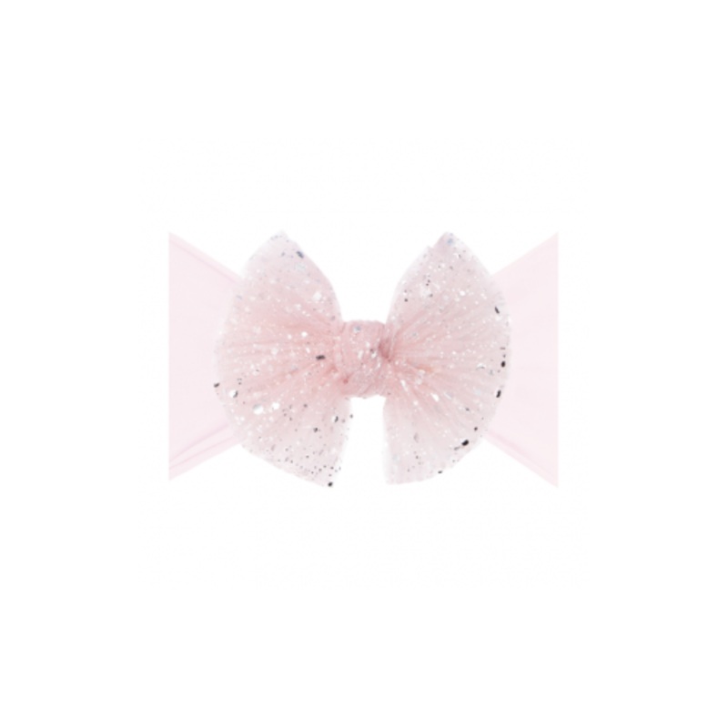 Baby Bling Bows Tulle Fab Bow Princess Pink