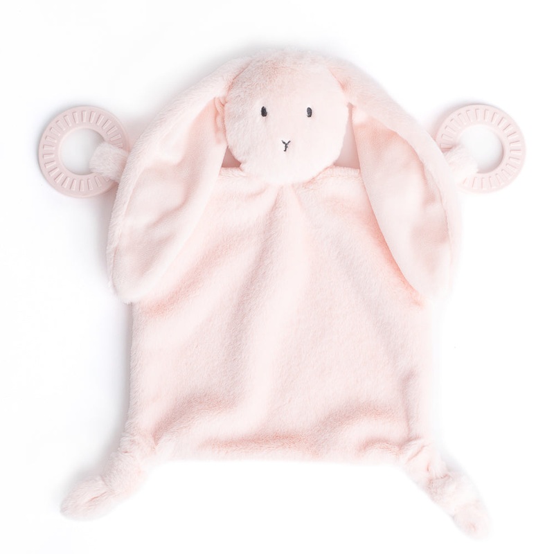 Bella Tunno Bunny Teether Buddy, Blush