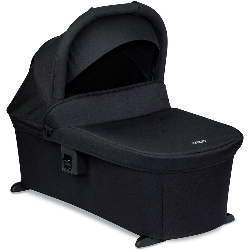 Britax Zinnia Bassinet for Brook, Brook+ and Grove Strollers Onyx Glacier