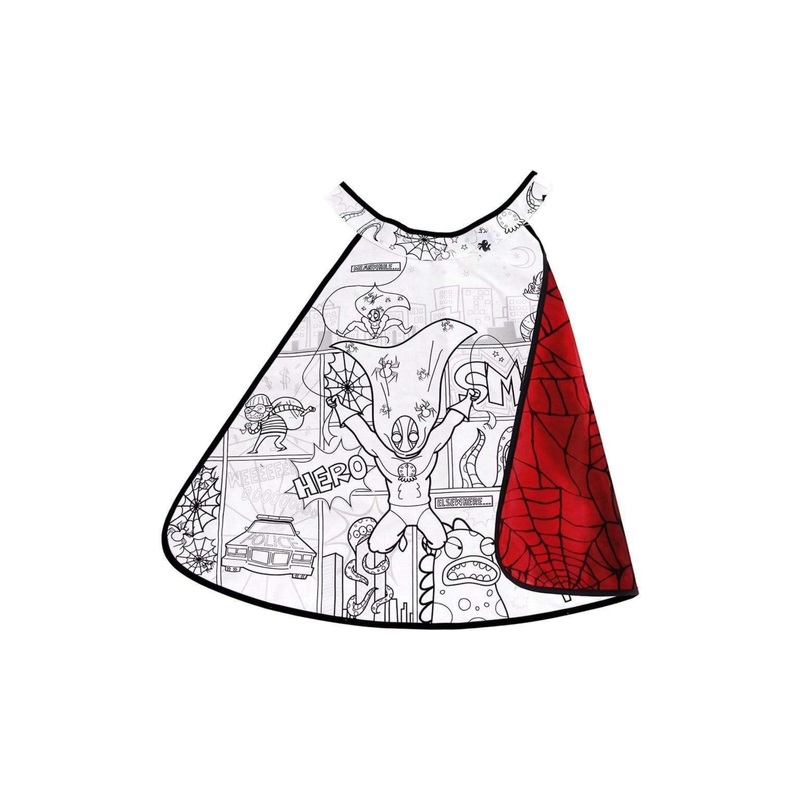 Great Pretenders USA Colour-A-Cape Spider Super Hero