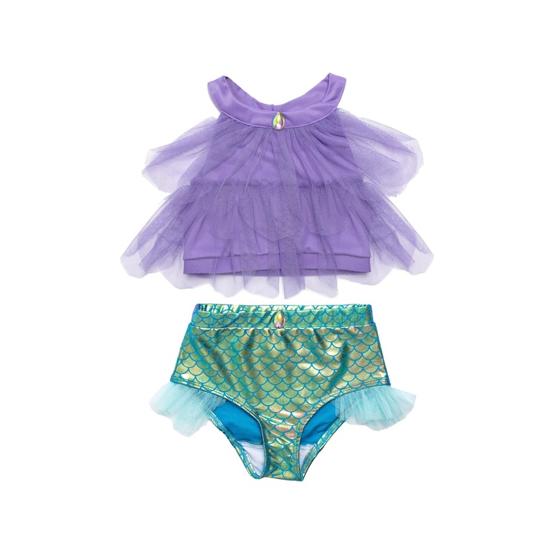 Great Pretenders USA Mermaid 2 Piece Swimsuit 3-4Y