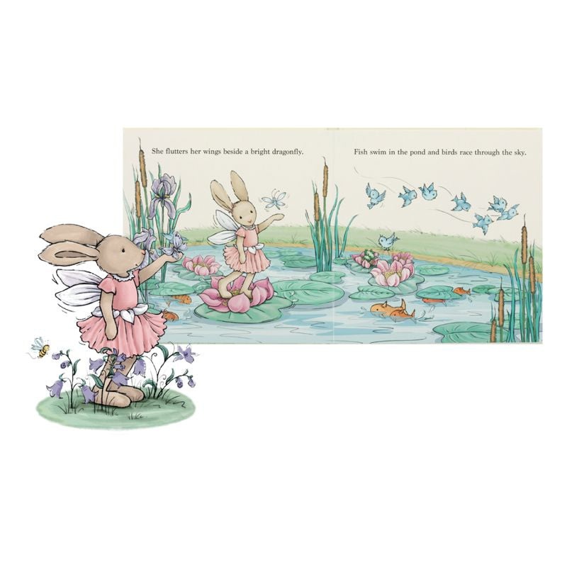 Jellycat Lottie Fairy Bunny Book