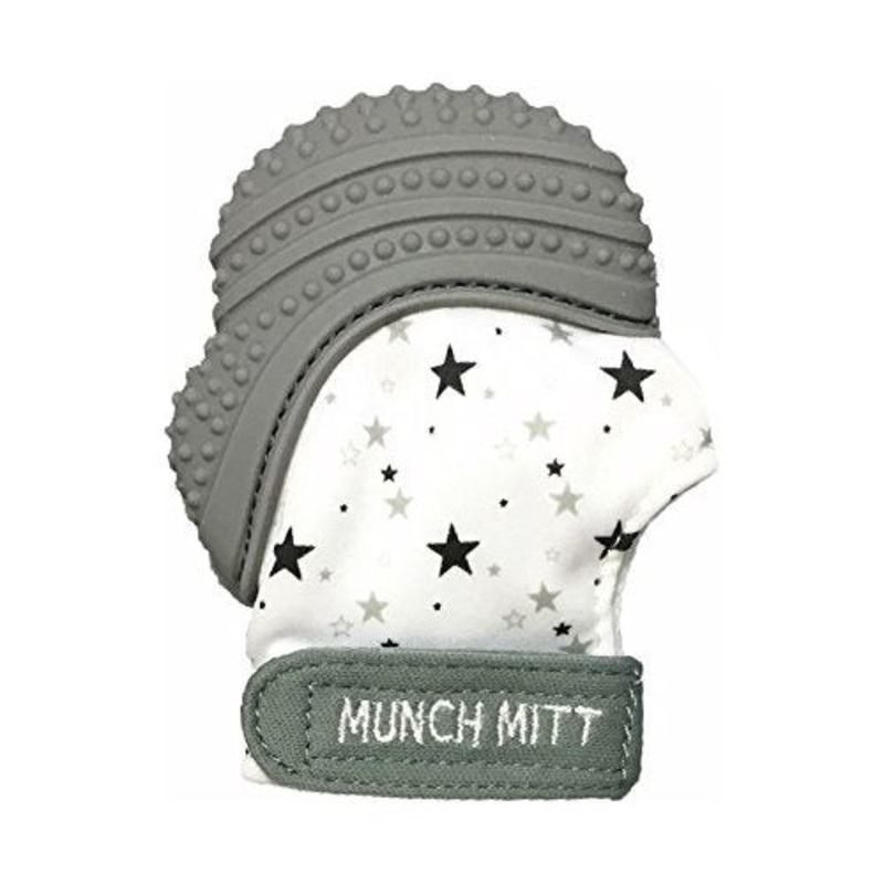 Malarkey Kids Grey Stars Munch Mitt