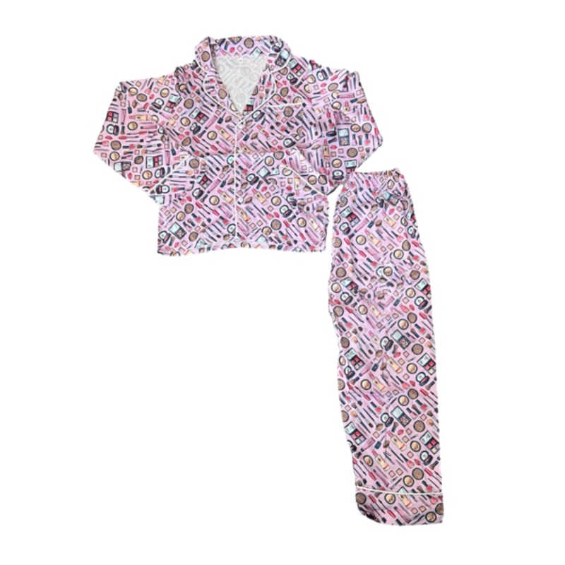 Tweenstyle Make Up Silky Pajama Loungwear Set, Size 6
