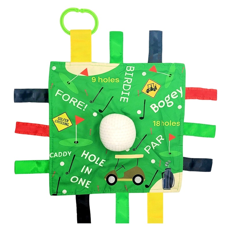 BabyJackCo 10x10 Plush Learning Lovey Golf
