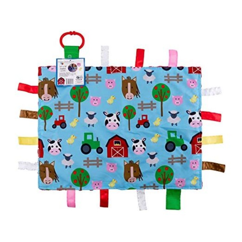 BabyJackCo 14x18 Learning Lovey Farm
