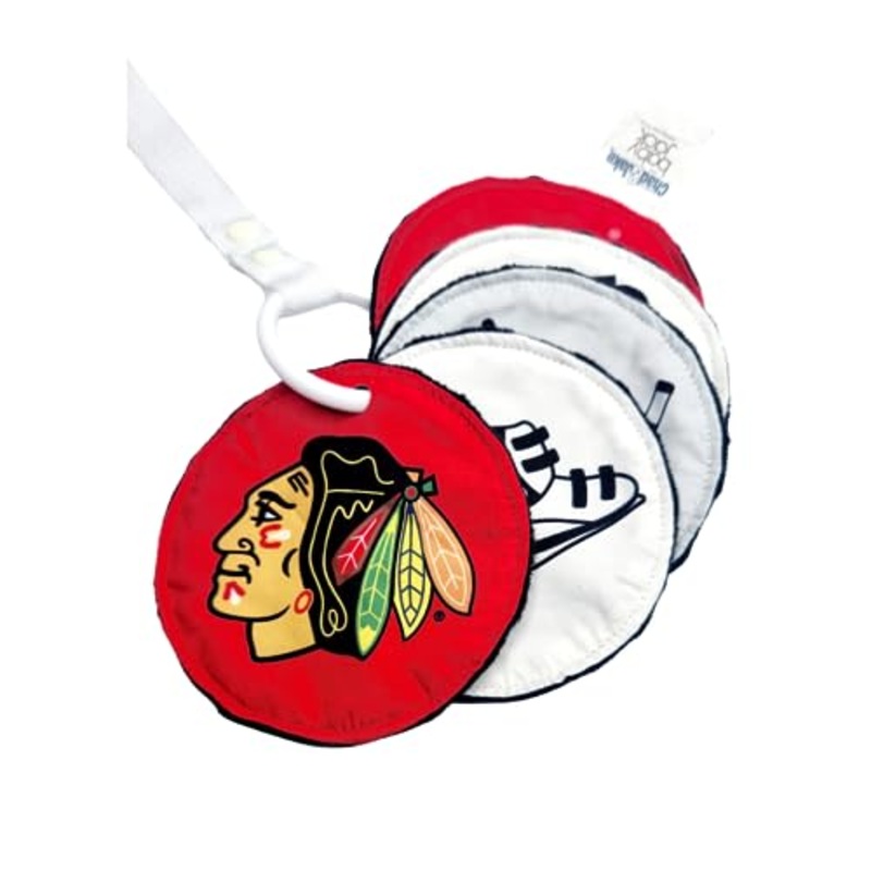 BabyJackCo 5x5 Crinkle Cards Blackhawks