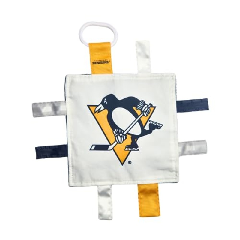 BabyJackCo 8x8 Crinkle Square Penguins