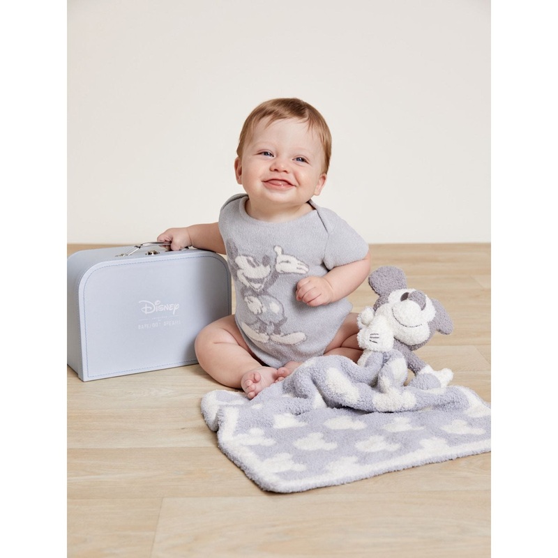 Barefoot Dreams Mickey Onesie - 6-12 Months