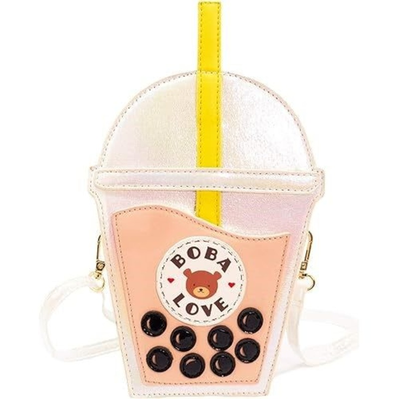 Bewaltz-Bobalicious Milk Tea Handbag