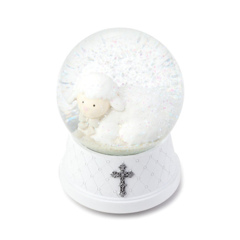 Demdaco-Jesus Loves Me Water Globe