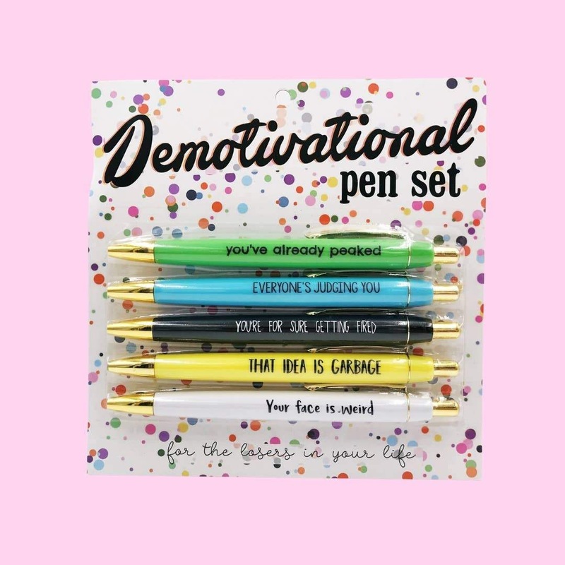FUN CLUB Demotivational Pen Set